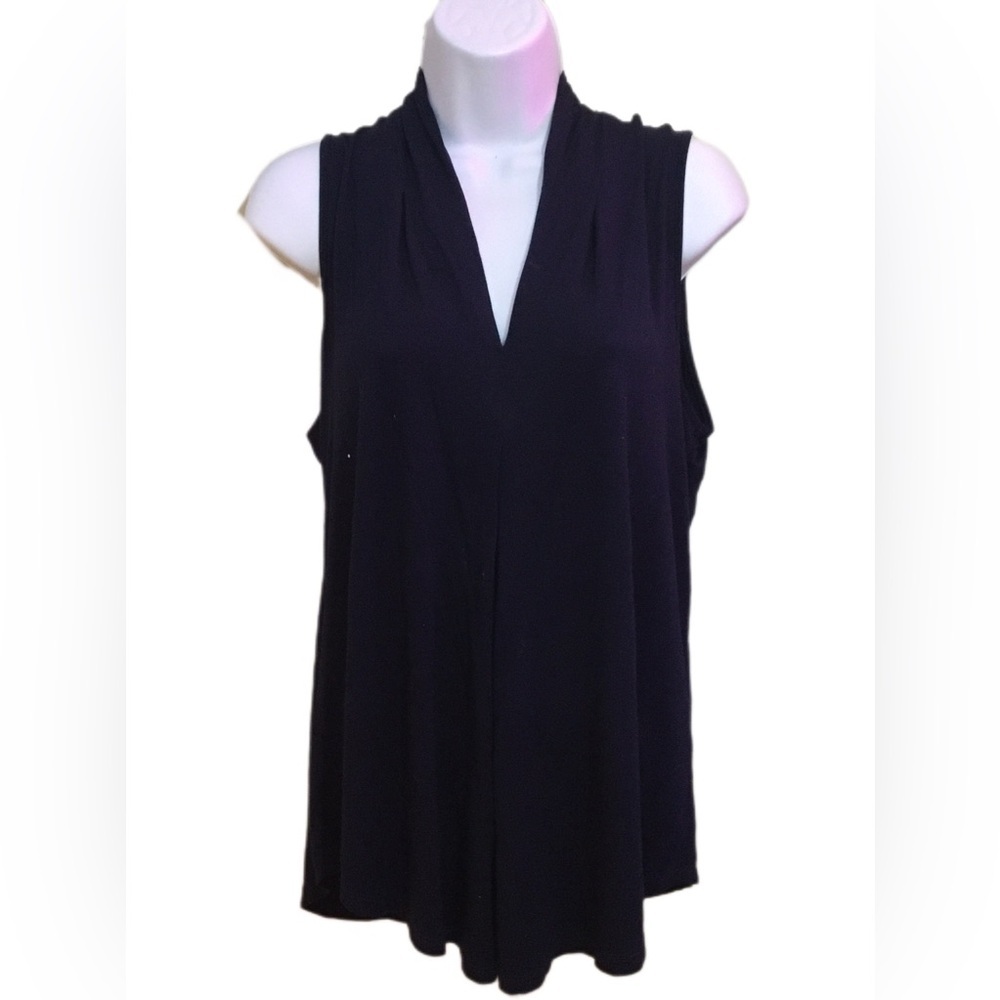 Elegant Black Sleeveless Top